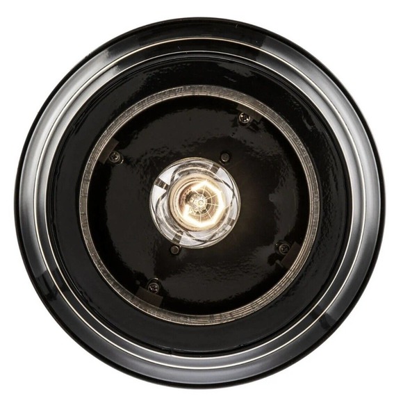 Portfolio Outdoor Flush mount Porch Light #253346 Rubbed Oil Bronze‎ Finish - Picture 5 of 9